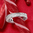 2.60 ct. t.w. Princess-Cut CZ Eternity Band in Sterling Silver