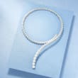 6-8mm Cultured Pearl Coiled Choker Necklace