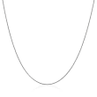 14kt White Gold Wheat Chain Necklace