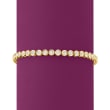 3.00 ct. t.w. Bezel-Set Diamond Tennis Bracelet in 14kt Yellow Gold