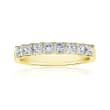 1.60 ct. t.w. Princess-Cut Diamond Ring in 14kt Yellow Gold