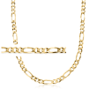 Men's 7mm 14kt Yellow Gold Figaro-Link Necklace
