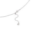 Mikimoto 7.5-5.5mm A+ Akoya Pearl Adjustable Station Necklace in 18kt White Gold
