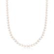6-7mm Cultured Pearl Necklace with 14kt Yellow Gold