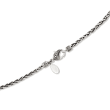 3mm Sterling Silver Wheat Chain Necklace