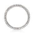 2.00 ct. t.w. Diamond Eternity Circle Pin in 14kt White Gold