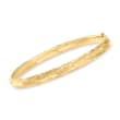 Child's 14kt Yellow Gold Bangle Bracelet
