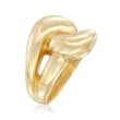 Italian 14kt Yellow Gold Knot Ring