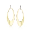 Roberto Coin &quot;Chic & Shine&quot; 18kt Yellow Gold Drop Earrings with Diamond Accents