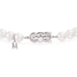 Mikimoto 7-7.5mm 'A' Akoya Pearl and Diamond Bracelet in 18kt White Gold