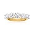 3.00 ct. t.w. Diamond Five-Stone Ring in 14kt Yellow Gold