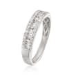 .50 ct. t.w. Diamond Three-Row Ring in 14kt White Gold