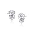 Swarovski Crystal &quot;Attract&quot; Crystal Jewelry Set: Earrings and Single Front-Back Jacket in Silvertone
