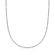 7.00 ct. t.w. Diamond Tennis Necklace in 14kt White Gold