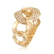 .42 ct. t.w. Diamond Link Ring in 14kt Yellow Gold