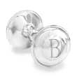 Cunill Sterling Silver Personalized Baby Rattle 