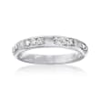 .23 ct. t.w. Diamond Station Ring in 14kt White Gold