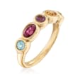 .80 ct. t.w. Multi-Stone Ring in 14kt Yellow Gold