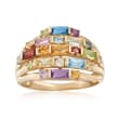 1.50 ct. t.w. Multi-Stone Cluster Ring in 14kt Yellow Gold
