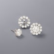 1.50 ct. t.w. Diamond Earring Jackets in 14kt White Gold