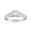 1.07 ct. t.w. Diamond Ring in 18kt White Gold