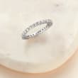 1.00 ct. t.w. Diamond Eternity Band in 14kt White Gold