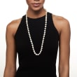 10-11mm Cultured Baroque Pearl Long Endless Necklace 32-inch