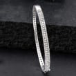 2.00 ct. t.w. Diamond Bangle Bracelet in Sterling Silver