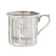 Reed & Barton Pewter Cross Baby Cup