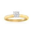 .50 Carat Diamond Solitaire Ring in 14kt Yellow Gold