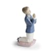 Lladro &quot;Communion Prayer - Boy&quot; Porcelain Figurine