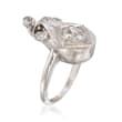 C. 1950 Vintage .43 ct. t.w. Diamond Ring in 14kt White Gold