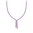8.75 ct. t.w. Amethyst Y-Necklace in Sterling Silver