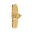 C. 1960 Vintage Tissot Women's 20mm Manual 14kt Yellow Gold Watch