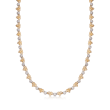 C. 1990 Vintage 4.00 ct. t.w. Diamond Cluster Necklace