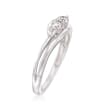 .25 ct. t.w. Diamond Two Stone Ring in 14kt White Gold