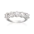 2.50 ct. t.w. Diamond Five-Stone Ring in 14kt White Gold