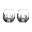 Waterford Crystal &quot;Tonn&quot; Set of 2 Stemless Wine Glasses
