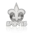 14kt White Gold NFL New Orleans Saints Lapel Pin