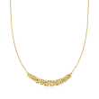 18kt Gold Over Sterling Byzantine Center Necklace