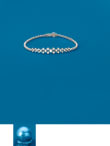 1.77 ct. t.w. Bezel-Set Diamond Bracelet in 14kt White Gold