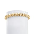 14kt Yellow Gold Diamond-Cut San Marco Bracelet