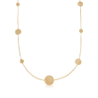Roberto Coin &quot;Silk&quot; 18kt Yellow Gold Station Necklace
