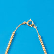 2-10mm 14kt Yellow Gold Graduated Bead Necklace