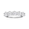 2.00 ct. t.w. CZ Five-Stone Ring in 14kt White Gold