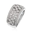 C. 2000 Vintage Crivelli 1.71 ct. t.w. Diamond Ring in 18kt White Gold
