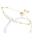 4-9.5mm Cultured Pearl Bolo Bracelet in 14kt Yellow Gold