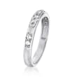 .23 ct. t.w. Diamond Station Ring in 14kt White Gold