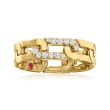 Roberto Coin &quot;Navarra&quot; .12 ct. t.w. Diamond Ring in 18kt Yellow Gold
