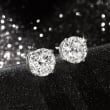 4.00 ct. t.w. Diamond Stud Earrings in Platinum 